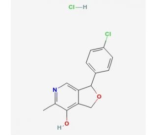Cicletanine Hydrochloride (CAS 82747-56-6) - chemical structure image