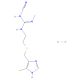 Cimetidine hydrochloride (CAS 70059-30-2) - chemical structure image