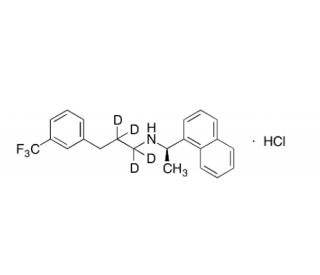 Cinacalcet-d4 Hydrochloride (CAS 364782-34-3) - chemical structure image