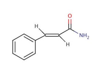 Cinnamamide, predominantly trans (CAS 621-79-4) - chemical structure image