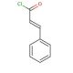 Cinnamoyl chloride 的分子结构, CAS编号: 102-92-1 Cinnamoyl chloride (CAS 102-92-1) - chemical structure image