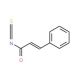 Cinnamoyl isothiocyanate (CAS 19495-08-0) - chemical structure image