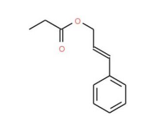 Cinnamyl propionate (CAS 103-56-0) - chemical structure image