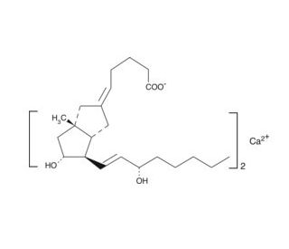 Ciprostene (calcium salt) (CAS 81703-55-1) - chemical structure image