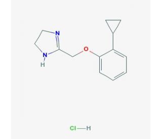 Cirazoline hydrochloride (CAS 40600-13-3) - chemical structure image