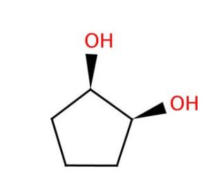 cis-1,2-Cyclopentanediol (CAS 5057-98-7) - chemical structure image