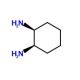 cis-1,2-Diaminocyclohexane (CAS 1436-59-5) - chemical structure image