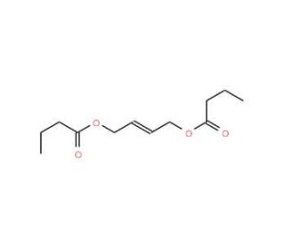 cis-1,4-Dibutyryloxy-2-butene (CAS 144967-77-1) - chemical structure image
