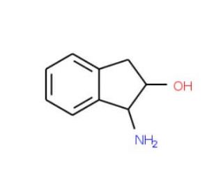 cis-1-Amino-2-indanol (CAS 7480-35-5) - chemical structure image
