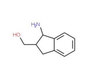 (cis-1-Amino-indan-2-yl)-methanol (CAS 55270-04-7) - chemical structure image