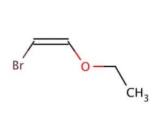 cis-1-Bromo-2-ethoxyethylene (CAS 23521-49-5) - chemical structure image