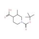 cis-1-N-Boc-3-methyl-piperidine-4-carboxylic acid - chemical structure image