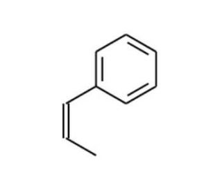 cis-1-Propenylbenzene (CAS 766-90-5) - chemical structure image