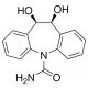 cis-10,11-Dihydroxy-10,11-dihydrocarbamazepine (CAS 58955-94-5) - chemical structure image