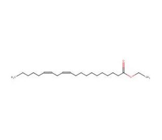 cis-11,14-Eicosadienoic acid ethyl ester (CAS 103213-62-3) - chemical structure image