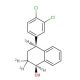 cis (1S,4S)-4-(3,4-Dichlorophenyl)-1,2,3,4-tetrahydro-naphthalen-1-ol-d4 - chemical structure image