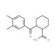 cis-2-(3,4-Dimethylbenzoyl)cyclohexane-1-carboxylic acid (CAS 85603-43-6) - chemical structure image