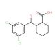 cis-2-(3,5-Dichlorobenzoyl)cyclohexane-1-carboxylic acid - chemical structure image