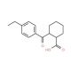 cis-2-(4-Ethylbenzoyl)cyclohexane-1-carboxylic acid (CAS 733742-65-9) - chemical structure image