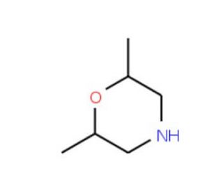 cis-2,6-Dimethylmorpholine (CAS 6485-55-8) - chemical structure image