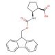 cis-2-(9-Fluorenylmethoxycarbonylamino)cyclopentanecarboxylic acid (CAS 352707-76-7) - chemical structure image