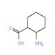 cis-2-Amino-1-cyclohexanecarboxylic acid (CAS 5691-20-3) - chemical structure image
