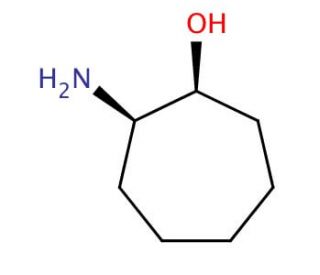 cis-2-amino-cycloheptanol (CAS 932-57-0) - chemical structure image