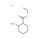 cis-2-Amino-cyclohexanecarboxylic acid ethyl ester hydrochloride (CAS 1127-99-7) - chemical structure image