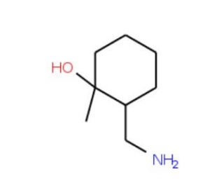 cis-2-Aminomethyl-1-methyl-cyclohexanol (CAS 202921-94-6) - chemical structure image