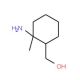 cis-2-hydroxymethyl-1-methyl-1-cyclohexylamine (CAS 34199-38-7) - chemical structure image