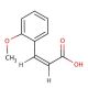 cis-2-Methoxycinnamic acid (CAS 14737-91-8) - chemical structure image