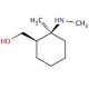 cis-(2-Methyl-2-methylamino-cyclohexyl)-methanol (CAS 421765-88-0) - chemical structure image