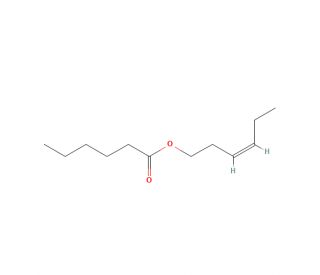 cis-3-Hexen-1-yl Hexanoate (CAS 31501-11-8) - chemical structure image