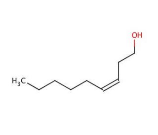 cis-3-Nonen-1-ol (CAS 10340-23-5) - chemical structure image