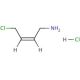 cis-4-Chloro-2-butenylamine hydrochloride (CAS 7153-66-4) - chemical structure image