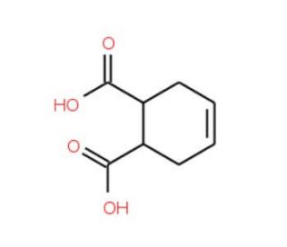 cis-4-Cyclohexene-1,2-dicarboxylic acid (CAS 2305-26-2) - chemical structure image
