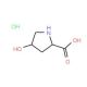 cis-4-Hydroxy-D-proline HCl (CAS 77449-94-6) - chemical structure image