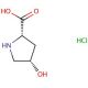 cis-4-Hydroxy-L-proline Hydrochloride - chemical structure image