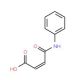 cis-4-oxo-4-(phenylamino)but-2-enoic acid (CAS 555-59-9) - chemical structure image