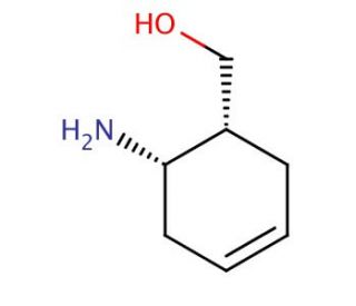 cis-(6-Amino-cyclohex-3-enyl)-methanol (CAS 98769-56-3) - chemical structure image