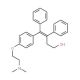 cis-β-Hydroxy Tamoxifen (CAS 97151-04-7) - chemical structure image
