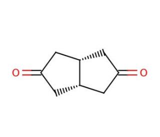 cis-Bicyclo[3.3.0]octane-3,7-dione (CAS 51716-63-3) - chemical structure image