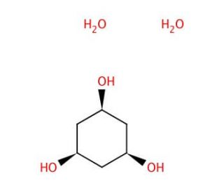 cis,cis-1,3,5-Cyclohexanetriol dihydrate (CAS 60662-54-6) - chemical structure image