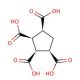 cis,cis,cis,cis-1,2,3,4-Cyclopentanetetracarboxylic acid (CAS 3786-91-2) - chemical structure image