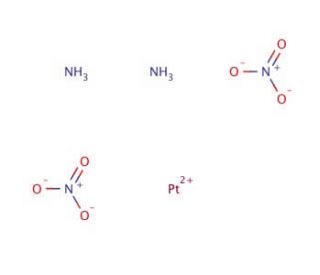 cis-Diamminedinitratoplatinum (CAS 41575-87-5) - chemical structure image