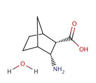 cis-endo-3-Aminobicyclo[2.2.1]heptane-2-carboxylic acid monohydrate (CAS 104308-53-4) - chemical structure image