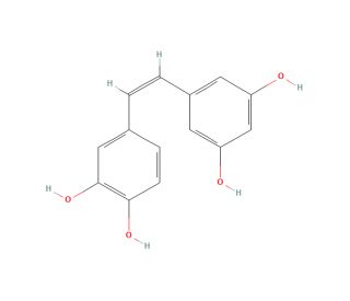 cis-Piceatannol (CAS 106325-86-4) - chemical structure image