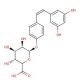 cis Resveratrol 4′-O-β-D-Glucuronide (CAS 387372-26-1) - chemical structure image