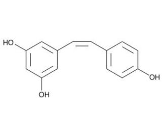 cis-Resveratrol Solution (in Ethanol) (CAS 61434-67-1) - chemical structure image
