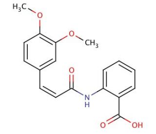 cis-Tranilast (CAS 91920-58-0) - chemical structure image